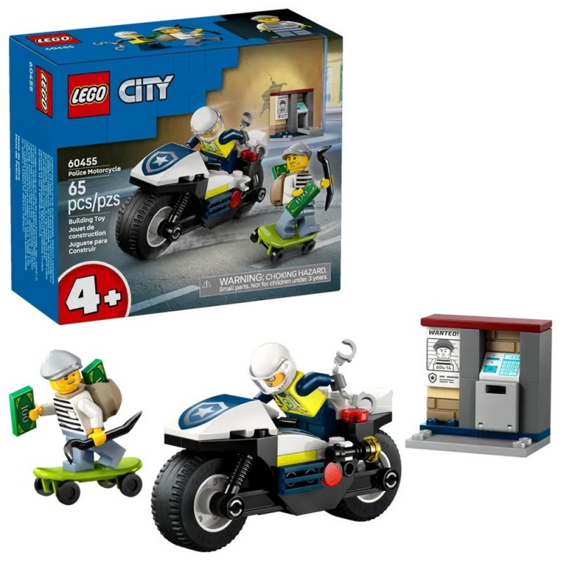 LEGO CITY POLICE MOTORCYCLE CHASE 