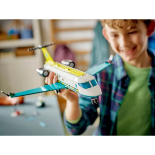 LEGO CITY EMERGENCY AIR AMBULANCE AIRPLANE 