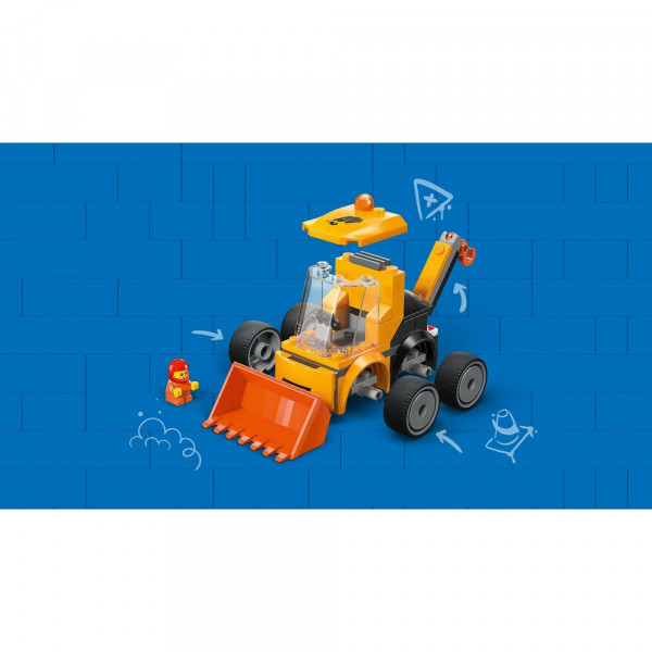 LEGO CITY RIDES CONSTRUCTION LOADER 