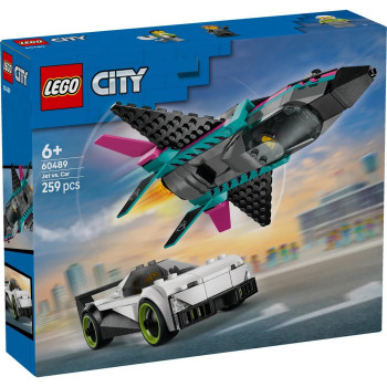 LEGO CITY JET VS CAR 