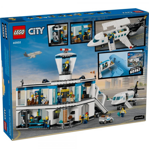 LEGO CITY AIRPORT WITH AIRPLANE 
