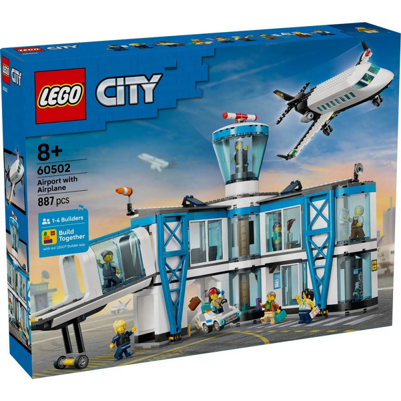 LEGO CITY AIRPORT WITH AIRPLANE 