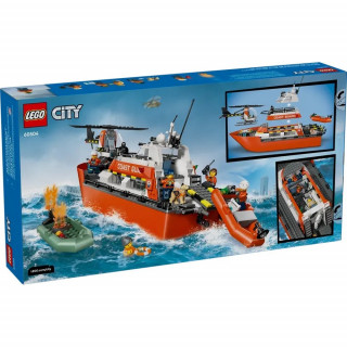 LEGO CITY COAST GUARD RESCUE BOAT  AND  HELICOPTER 
