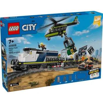 LEGO CITY TRAINS POLICE TRAIN HEIST
