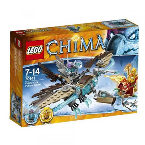 LEGO CHIMA VARDY ICE VULTURE GLIDER 