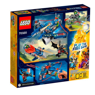 LEGO NEXO KNIGHTS AARON FOX S AERO-STRIKER 