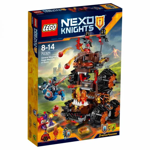 LEGO NEXO KNIGHTS GENERAL MAGMAR S SIEGE 