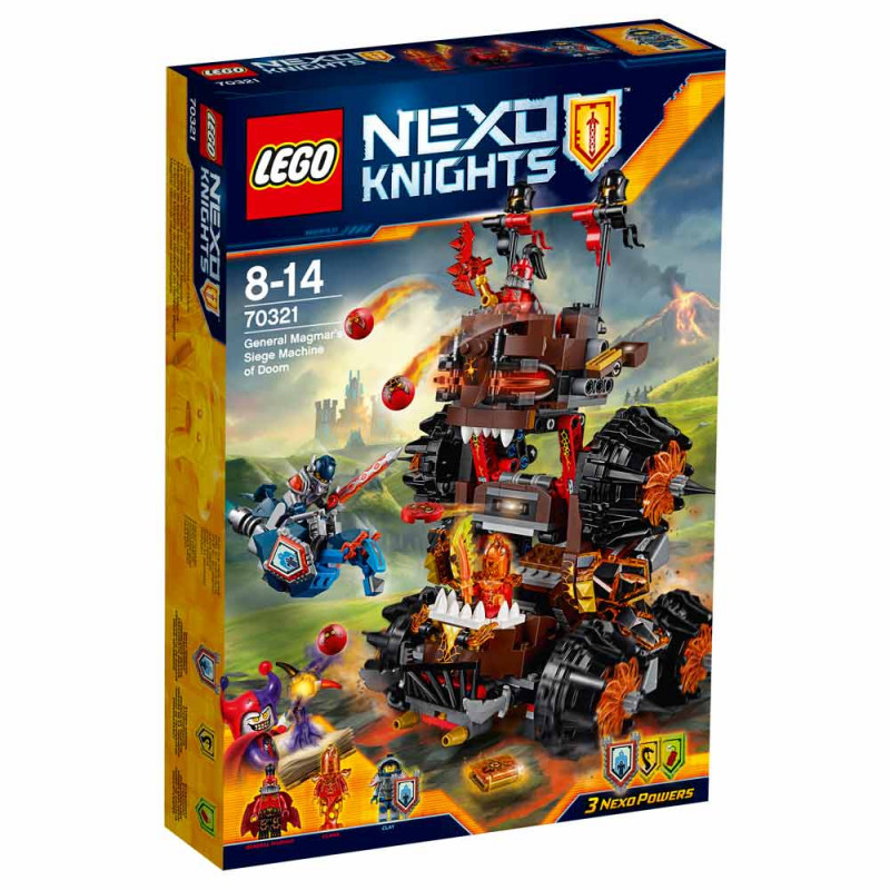 LEGO NEXO KNIGHTS GENERAL MAGMAR S SIEGE