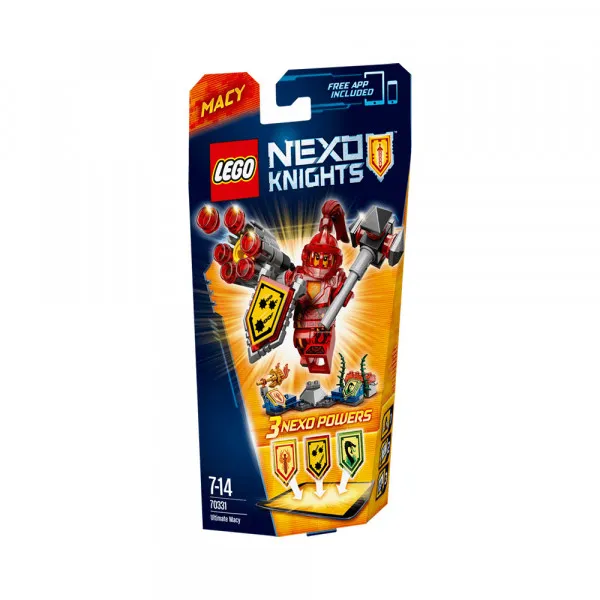 LEGO NEXO KNIGHTS ULTIMATE MACY 