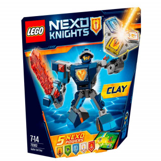 LEGO NEXO KNIGHTS BATTLE SUIT CLAY 