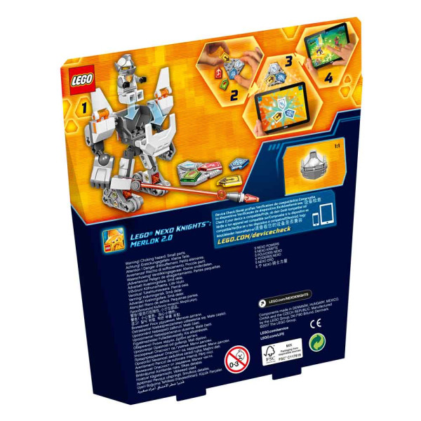 LEGO NEXI KNIGHTS BATTLE SUIT LANCE