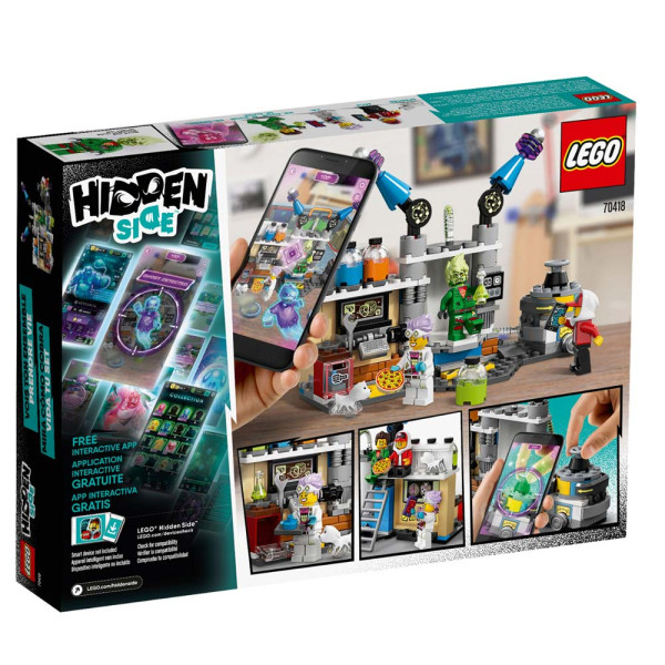 LEGO HIDDEN SIDE LABORATORY HERO