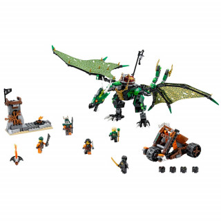 LEGO NINJAGO THE GREEN NRG DRAGON