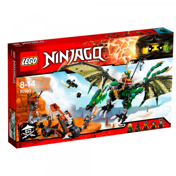 LEGO NINJAGO THE GREEN NRG DRAGON