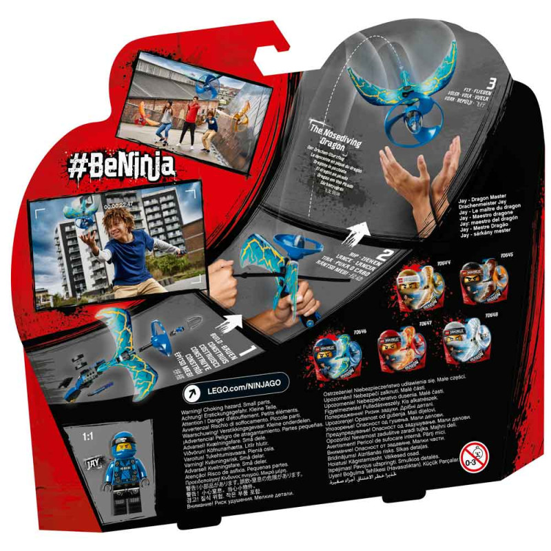 LEGO NINJAGO JAY DRAGON MASTER