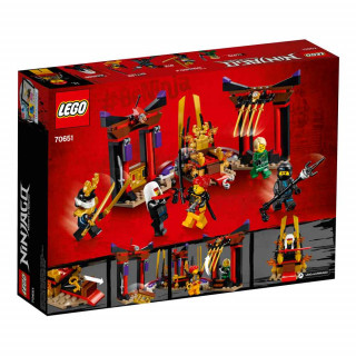 LEGO NINJAGO THRONE ROOM SHOWDOWN