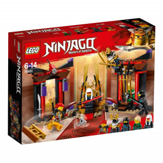 LEGO NINJAGO THRONE ROOM SHOWDOWN