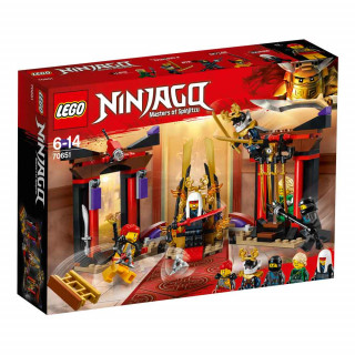 LEGO NINJAGO THRONE ROOM SHOWDOWN 