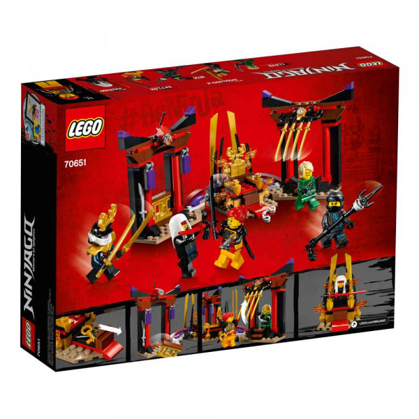 LEGO NINJAGO THRONE ROOM SHOWDOWN