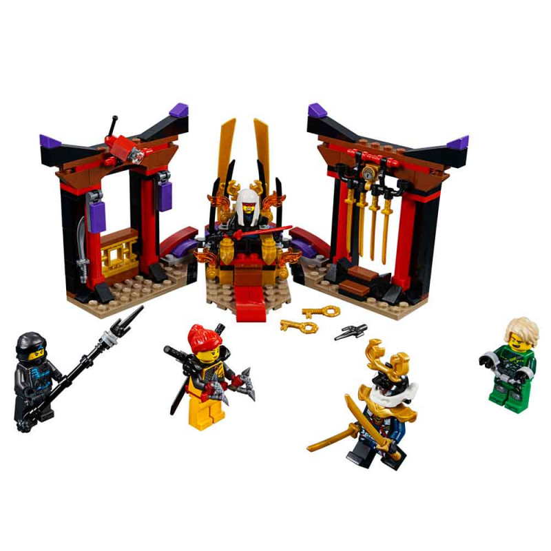 LEGO NINJAGO THRONE ROOM SHOWDOWN