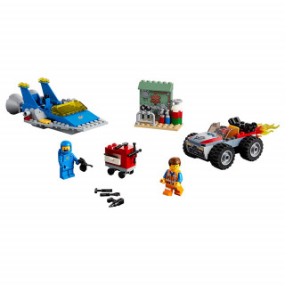LEGO MOVIE EMMET AND BENNY S BUILD AND