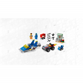 LEGO MOVIE EMMET AND BENNY S BUILD AND