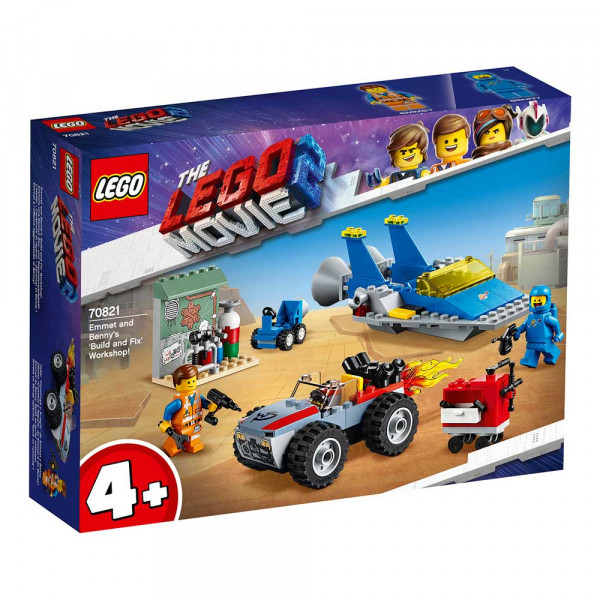 LEGO MOVIE EMMET AND BENNY S BUILD AND