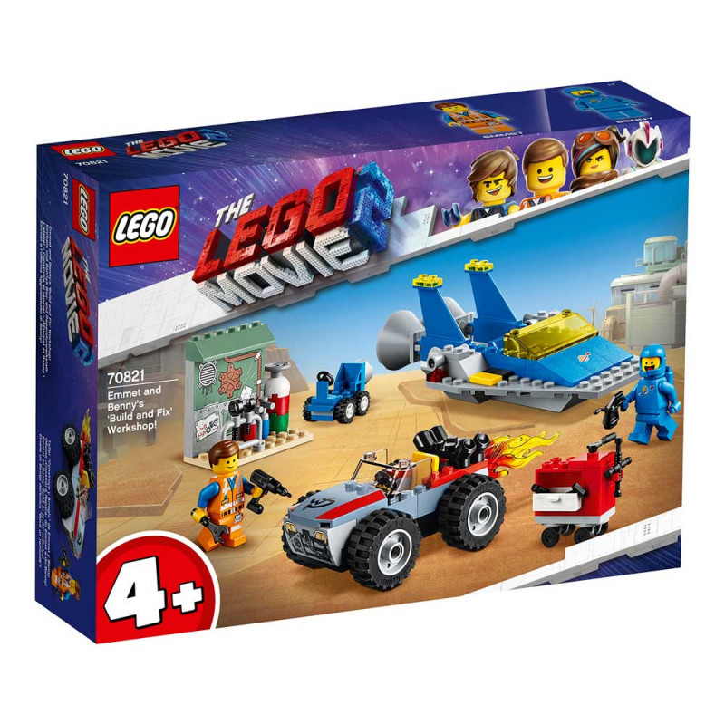 LEGO MOVIE EMMET AND BENNY S BUILD AND