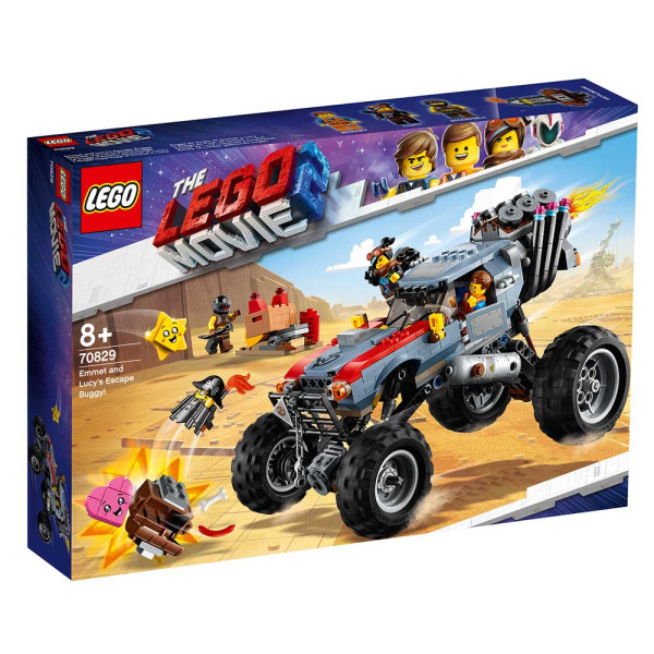 LEGO MOVIE EMMET AND LUCY S ESCAPE BUGGY 