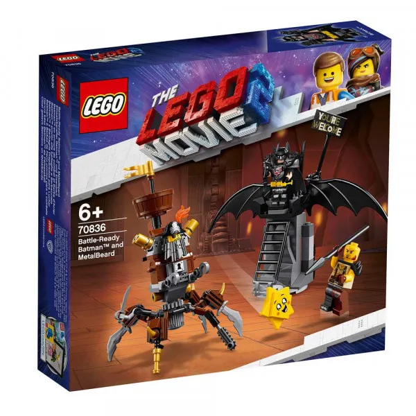 LEGO MOVIE BATTLE-READY BATMAN  AND MET 
