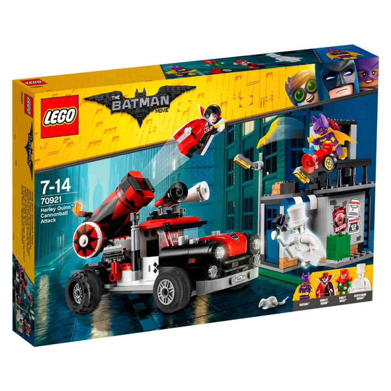 LEGO BATMAN MOVIE HARLEY QUINN CANNONBALL ATTACK