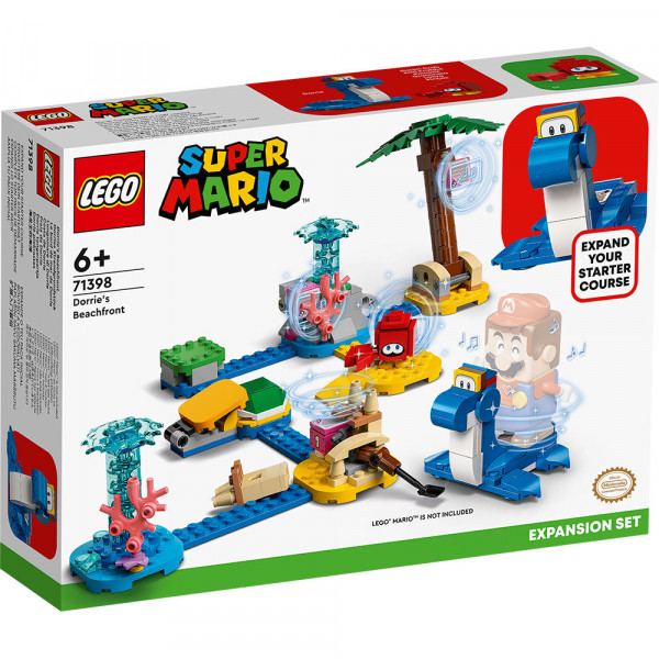 LEGO SUPER MARIO DORRIES BEACHFRONT EXPANSION SET