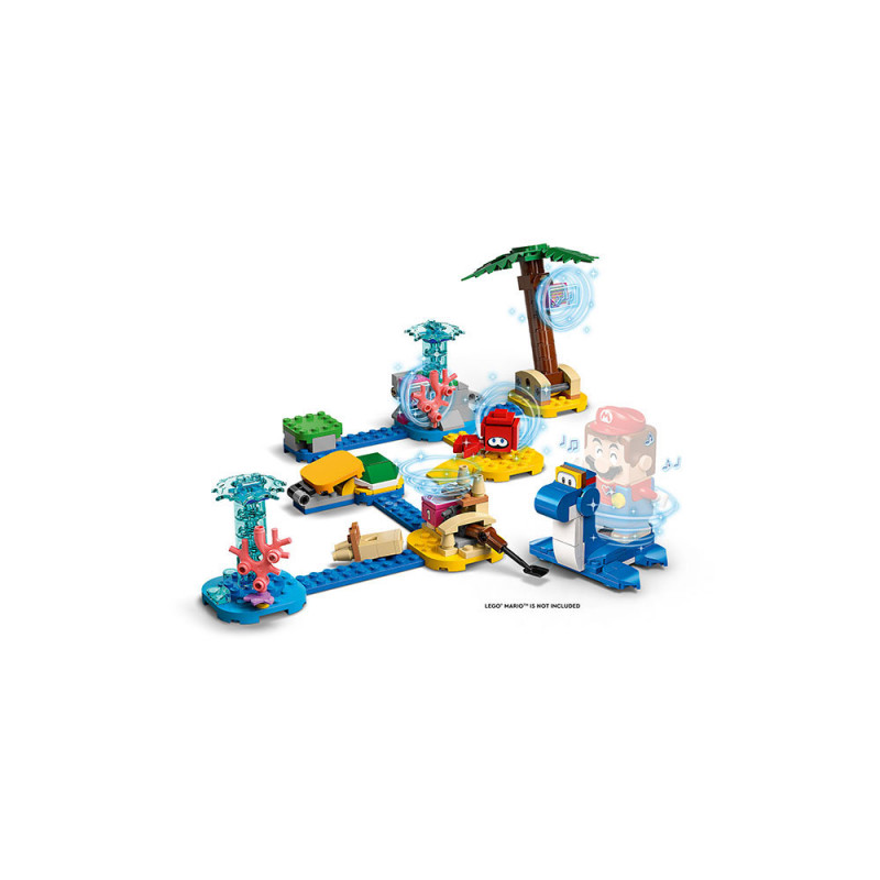 LEGO SUPER MARIO DORRIES BEACHFRONT EXPANSION SET