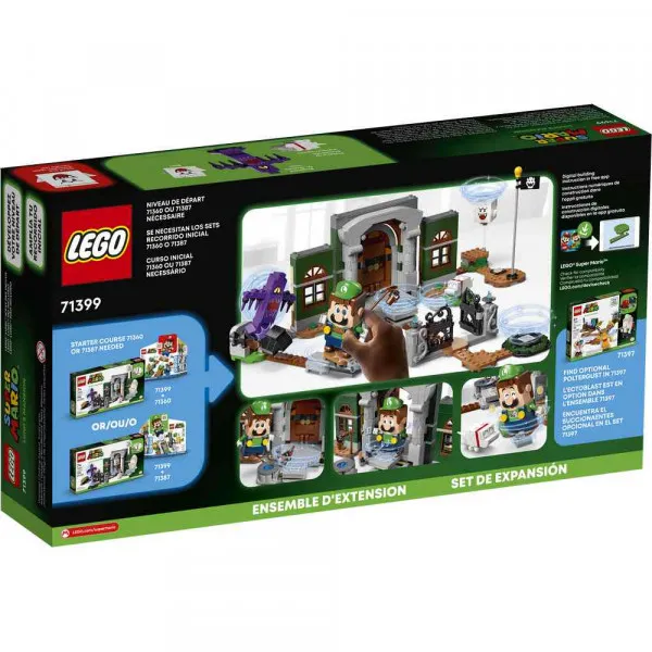 LEGO SUPER MARIO LUIGIS MANSION ENTRYWAY EXPANSION SET 