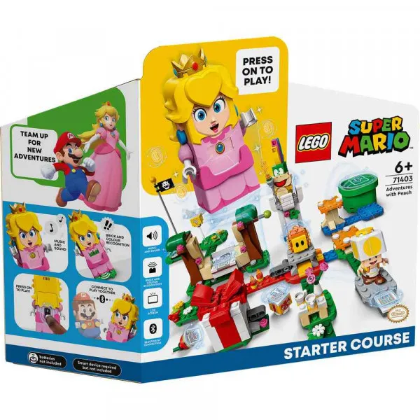 LEGO SUPER MARIO ADVENTURES WITH PEACH STARTER COURSE 