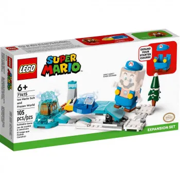 LEGO SUPER MARIO ICE MARIO SUIT AND FROZEN WORLD EXPANSION SET 