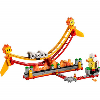 LEGO SUPER MARIO LAVA WAVE RIDE EXPANSION SET 