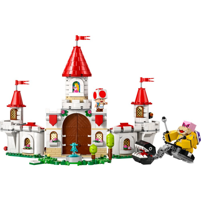 LEGO SUPER MARIO BATTLE WITH ROY AT PEACHS CASTLE