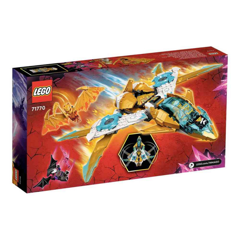 LEGO NINJAGO ZANES GOLDEN DRAGON JET