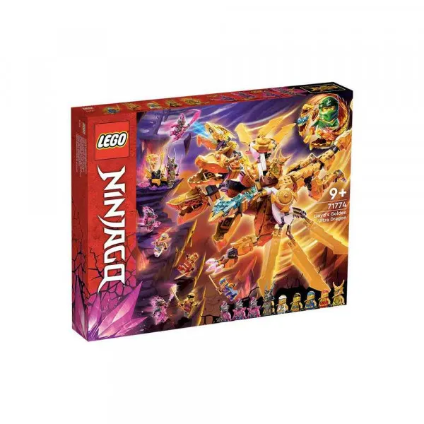 LEGO NINJAGO LLOYD S GOLDEN ULTRA DRAGON 