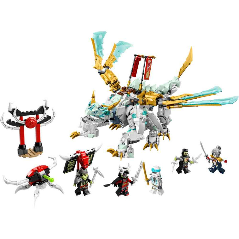 LEGO NINJAGO ZANES ICE DRAGON CREATURE