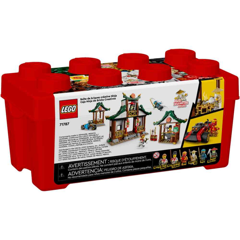 LEGO NINJAGO CREATIVE NINJA BRICK BOX