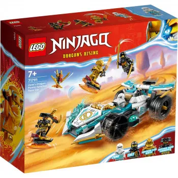 LEGO NINJAGO ZANES DRAGON POWER SPINJITZU RACE CAR 