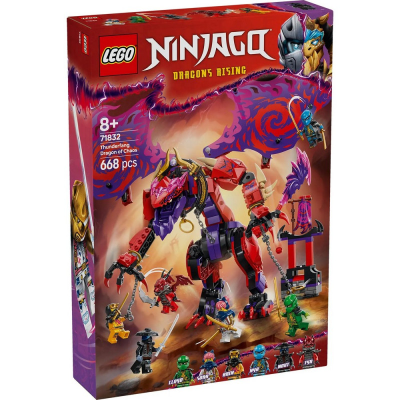 LEGO NINJAGO THUNDERFANG DRAGON OF CHAOS 