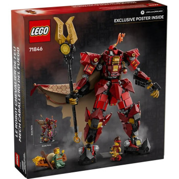 LEGO NINJAGO THE FIRE KNIGHT MECH 
