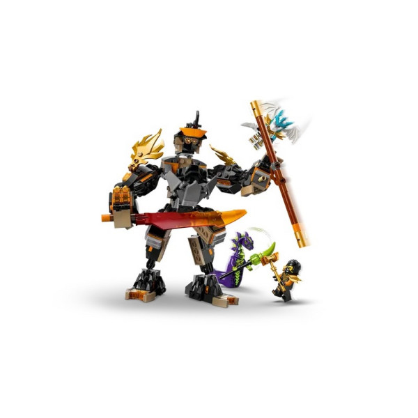 LEGO NINJAGO COLES MISSION MECH  AND  DRAGON 