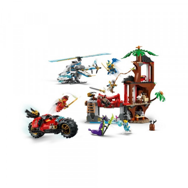 LEGO NINJAGO NINJA VEHICLE TREE HOUSE BATTLE 