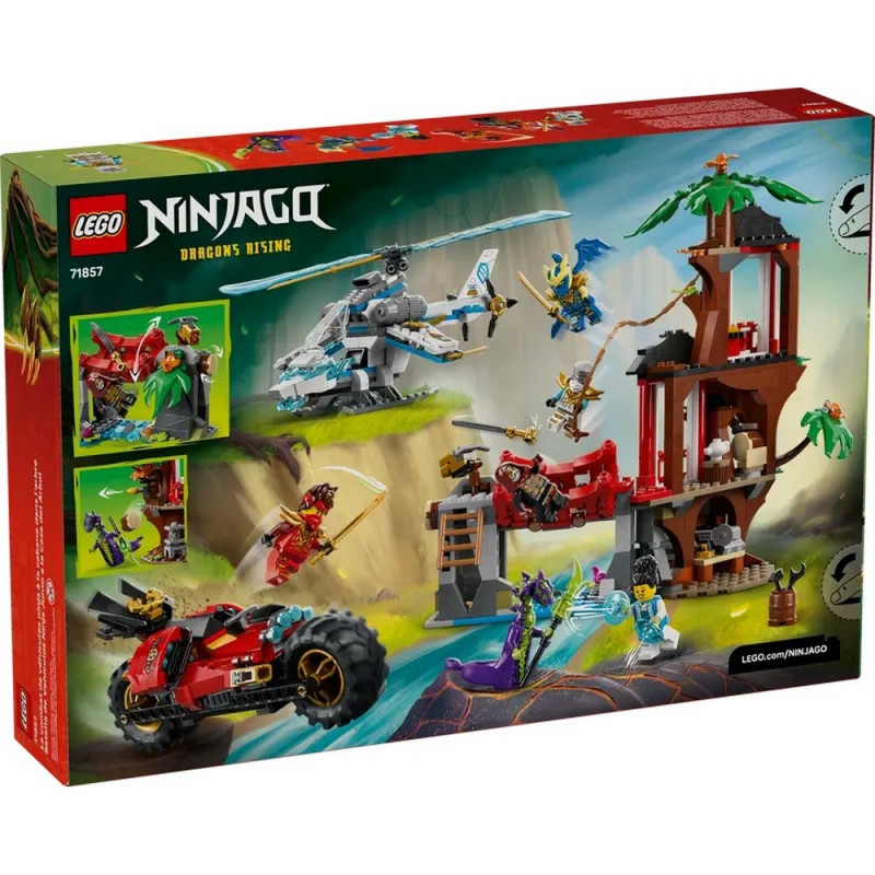 LEGO NINJAGO NINJA VEHICLE TREE HOUSE BATTLE 