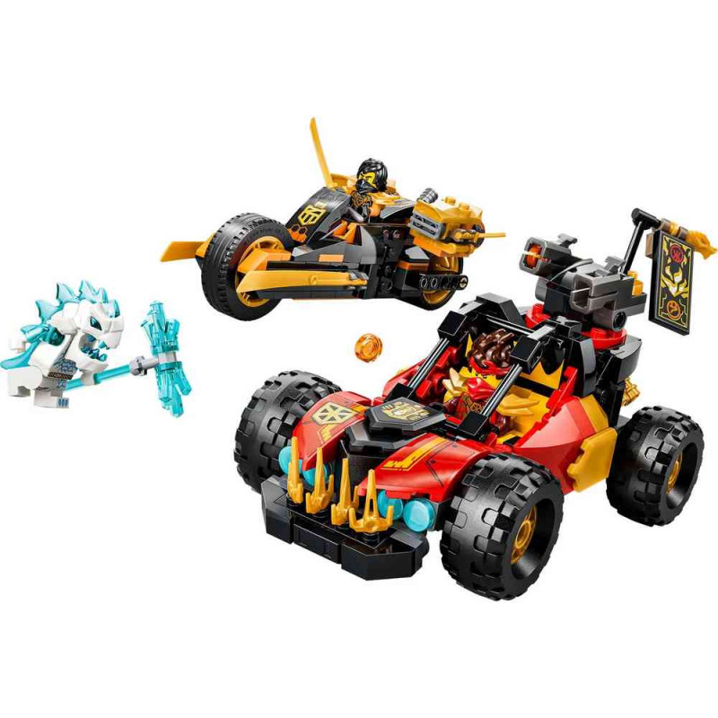 LEGO NINJAGO KAI AND COLES COMBINER VEHI 