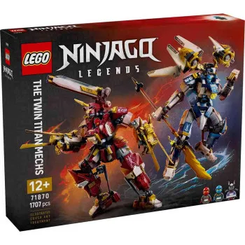 LEGO NINJAGO THE TWIN TITAN MECHS 